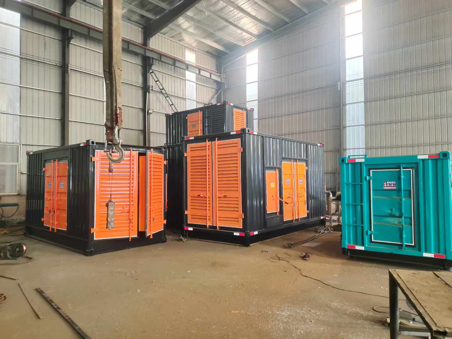 肥东500kw柴油发电机组可以带动多少功率设备？