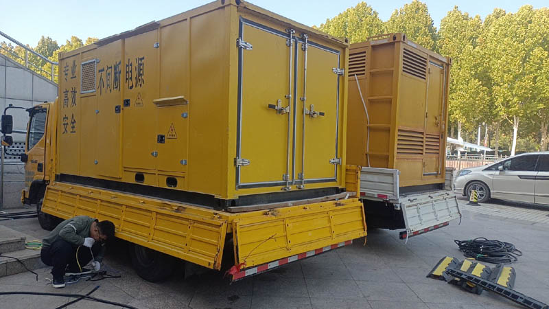 肥东柴油发电机组和UPS电源配合使用时的注意事项